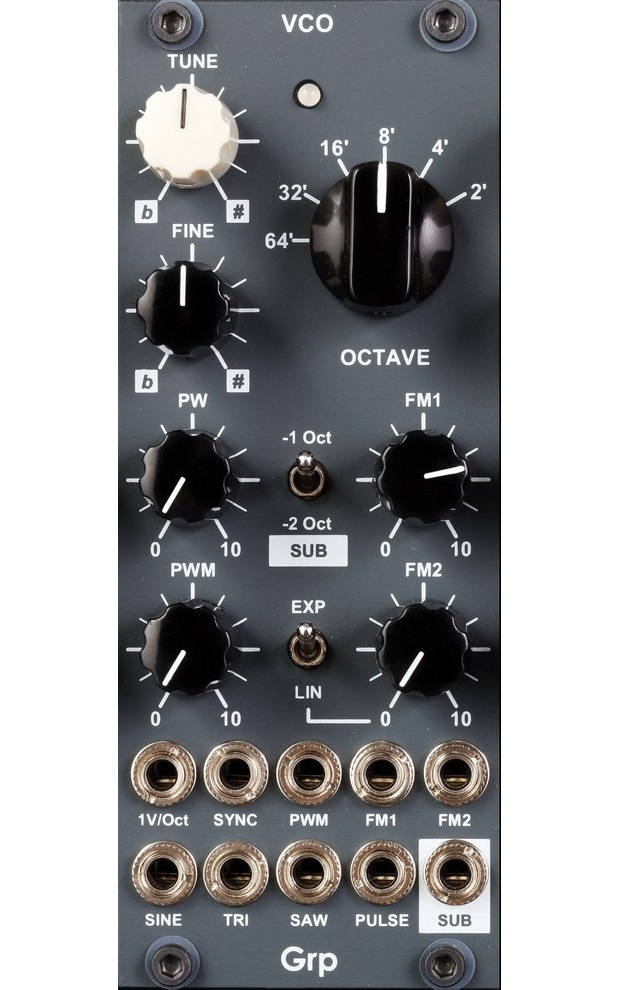 Grp Synthesizer Euro Rack Series VCO