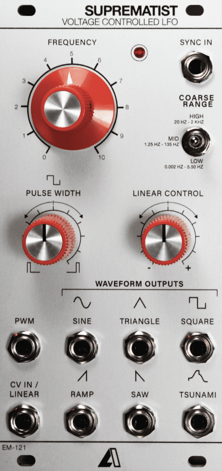 LA Circuits, Inc. SUPREMATIST VOLTAGE CONTROLLED LFO