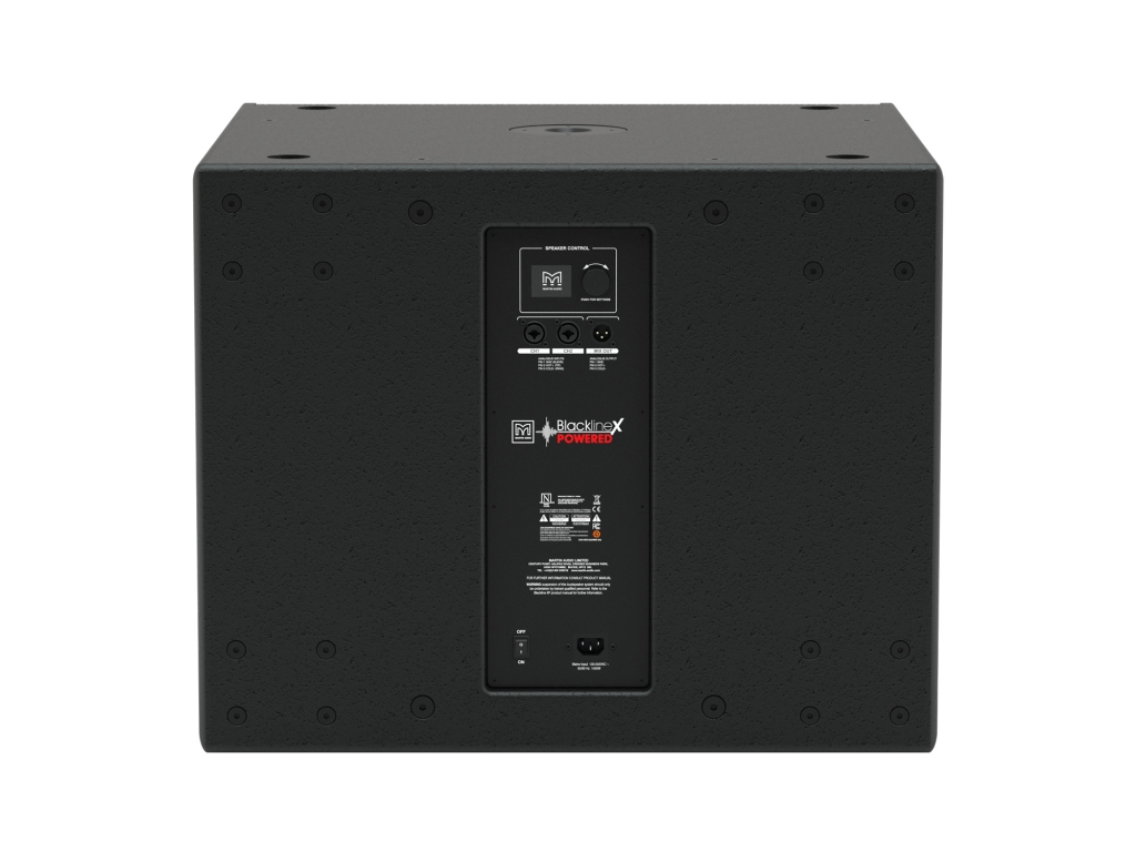 MARTIN AUDIO BlacklineX XP118 - Subwoofer 18", amplifié – Image 3