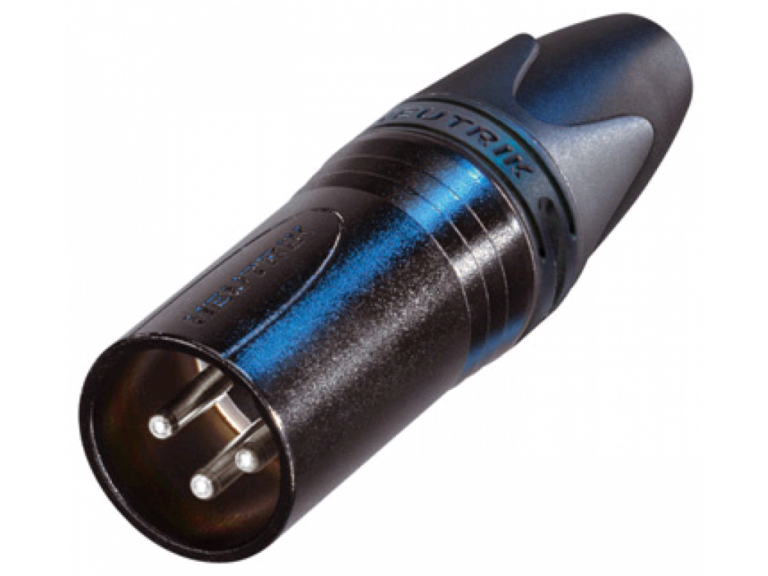 NEUTRIK NC3 MXX-BAG fiche XLR mâle, noir
