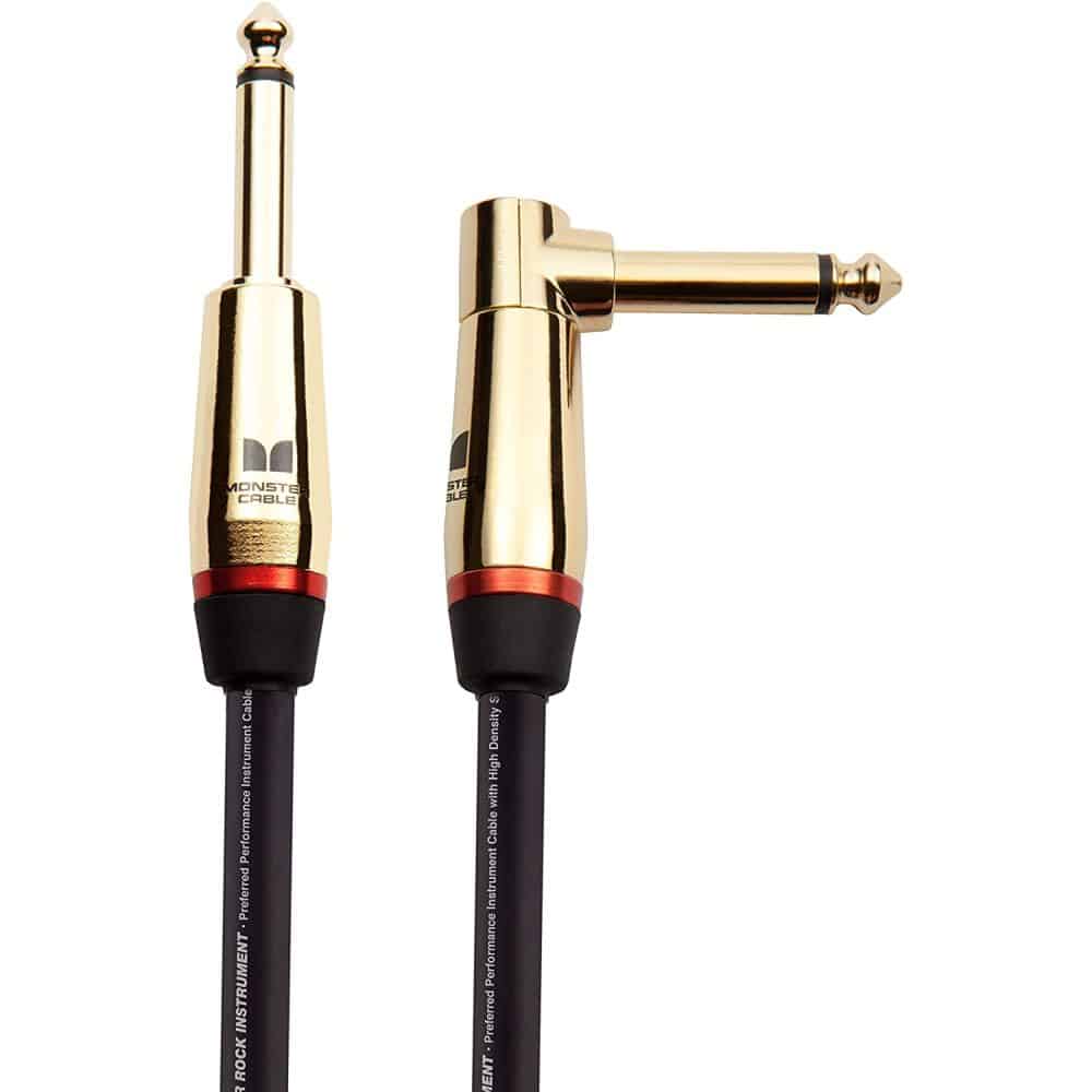 Monster Rock Câble d’instrument – Jack coudé vers Jack droit 3.6m – Image 1