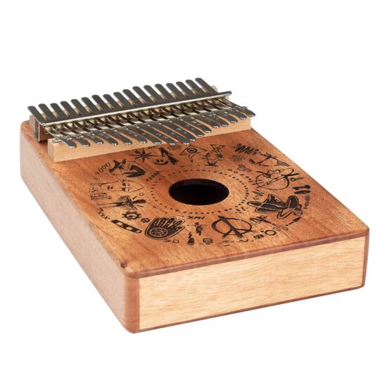 SELA Kalimba 10 notes Art Series Free Spirit – Image 3