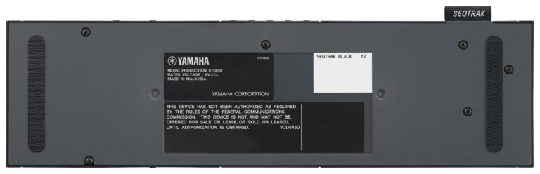 Yamaha SeqTrack Black