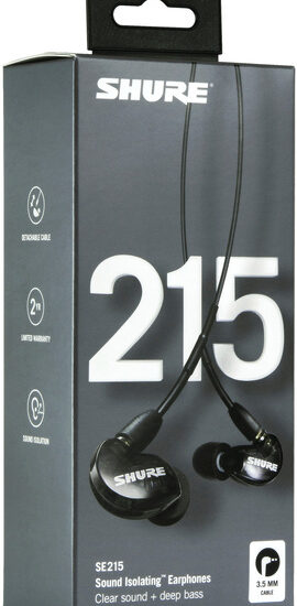 Shure SE215 K Black – Image 2