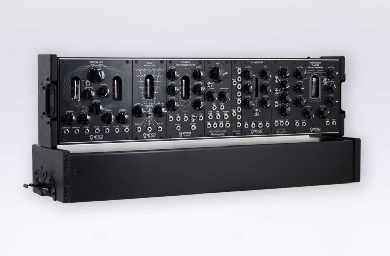 ERICASYNTHS 1x104HP Aluminum Skiff Case with Lid