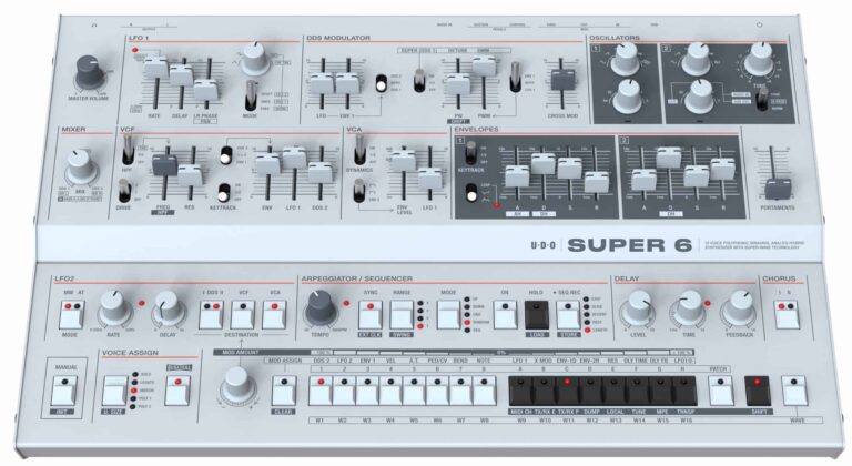 UDO Audio Super 6 Desktop Blue SE
