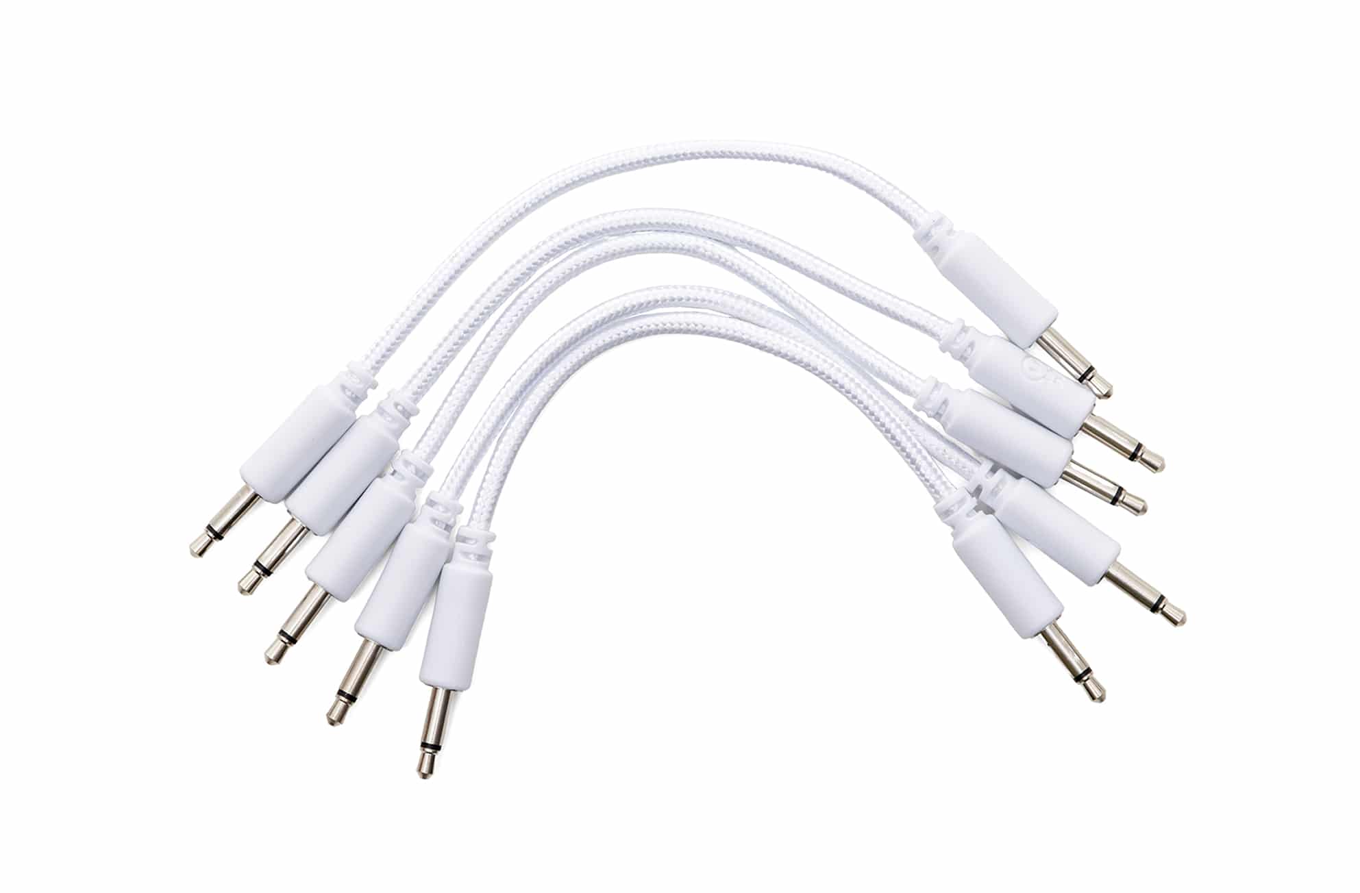 ERICA SYNTHS Cable Patch 20 Cm ( 5 pieces ) Blanc – Image 1