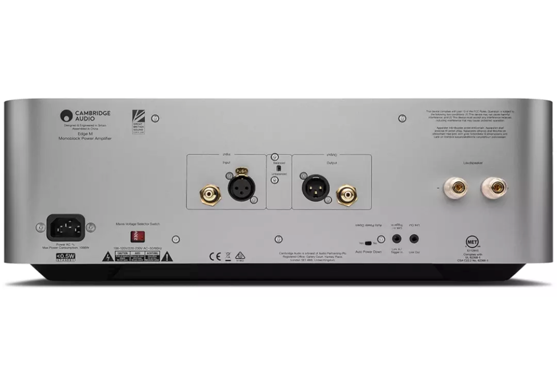 Amplificateur de puissance Cambridge Audio Edge M – Image 2