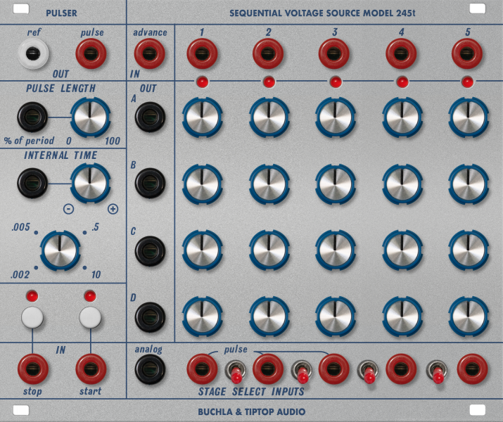 TipTop BUCHLA Sequential Voltage Source Model 245t