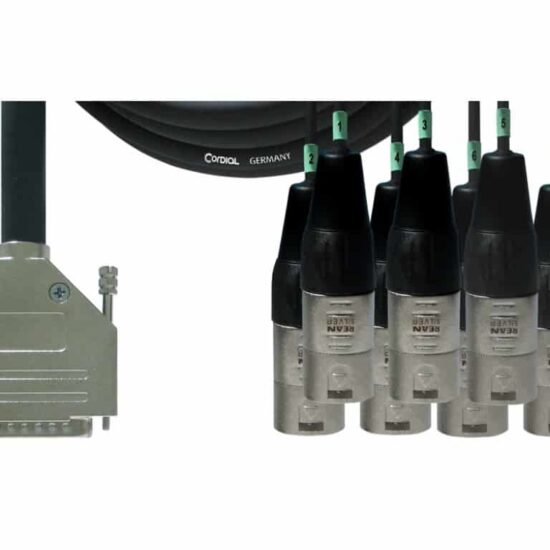 CORDIAL CFD 1.5 DMT câble DSub25-XLRm – Image 1