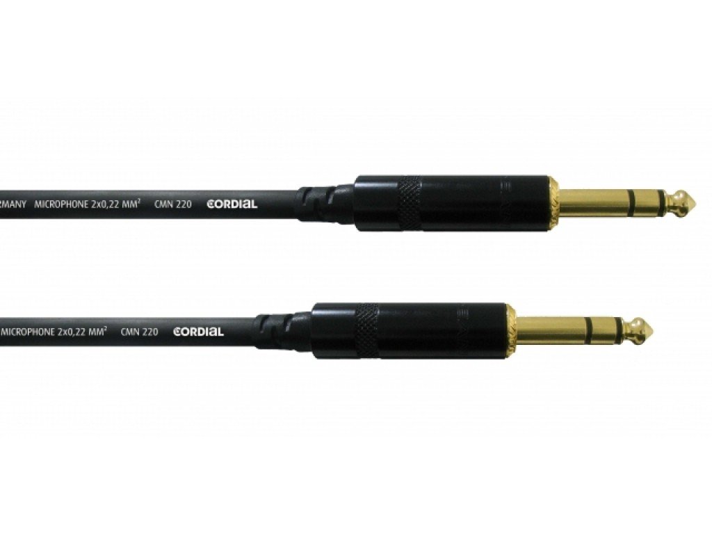 CORDIAL CFM 0.6 VV câble studio, 0.6m, Jack sym. – Image 2