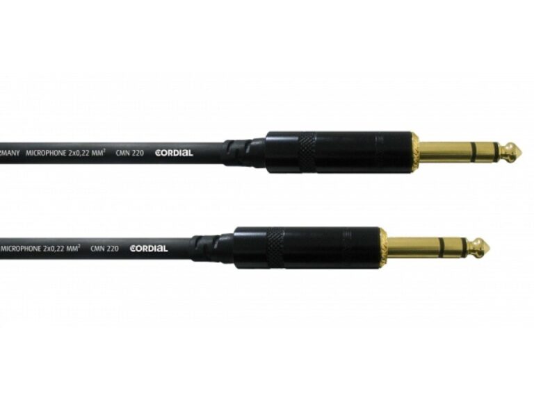 CORDIAL CFM 3 VV câble studio, 3m, Jack sym.