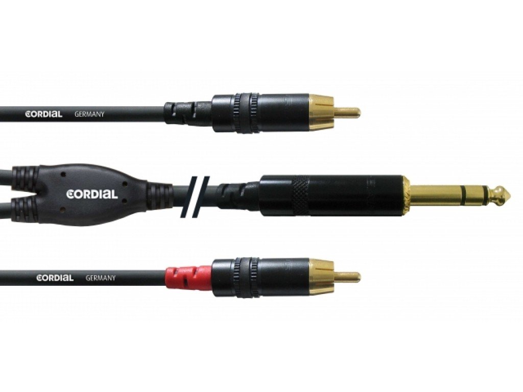 CORDIAL CFY 0.9 VCC câble Y, 0.9m, Jack - 2x RCA – Image 4