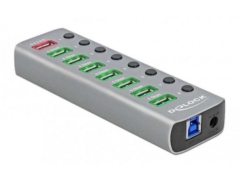 Delock Hub USB 63264 USB 3.0 - 7x USB-A