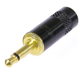 Fiche Jack 3.5 mono doré