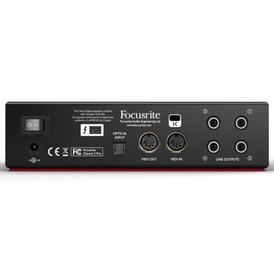 Focusrite Clarett 2 Pre USB – Image 2