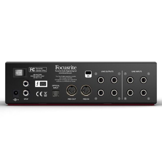 Focusrite Clarett 4 Pre USB – Image 2