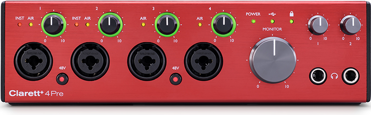 FOCUSRITE Clarett+ 4Pre USB-C