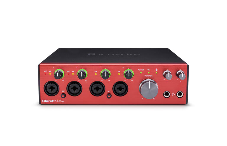 FOCUSRITE Clarett+ 4Pre USB-C