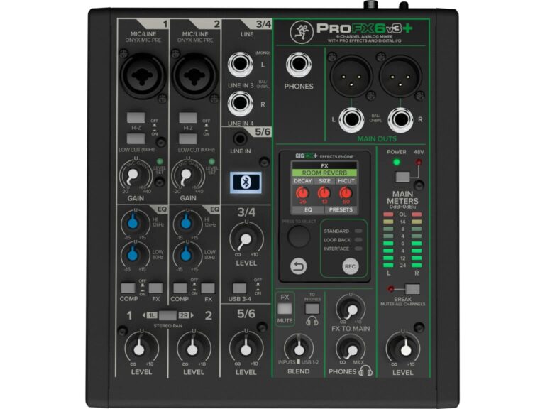 MACKIE ProFX6v3+