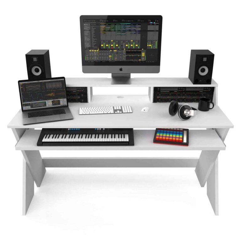 GLORIOUS Sound Desk Pro White