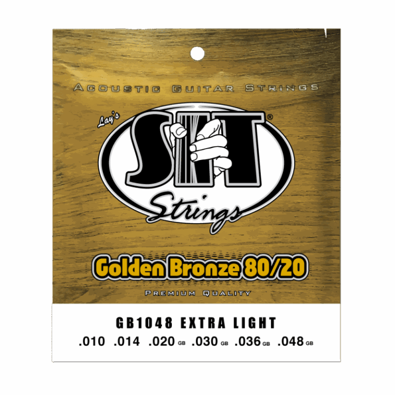 Guitar Strings Acoustic Golden Bronze 80/20 .010-.048 Extra Light