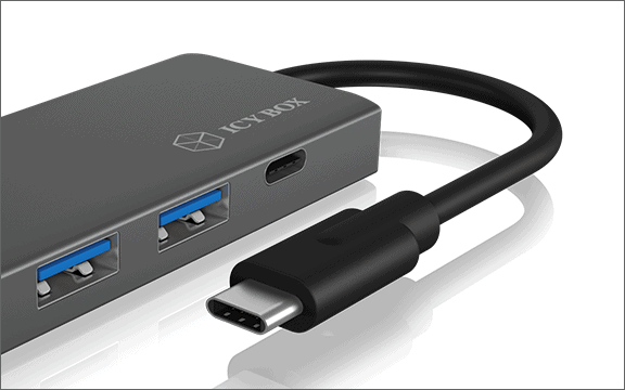 ICY BOX 4 Port USB Type-C Hub