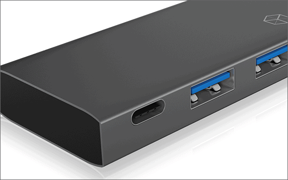 ICY BOX 4 Port USB Type-C Hub