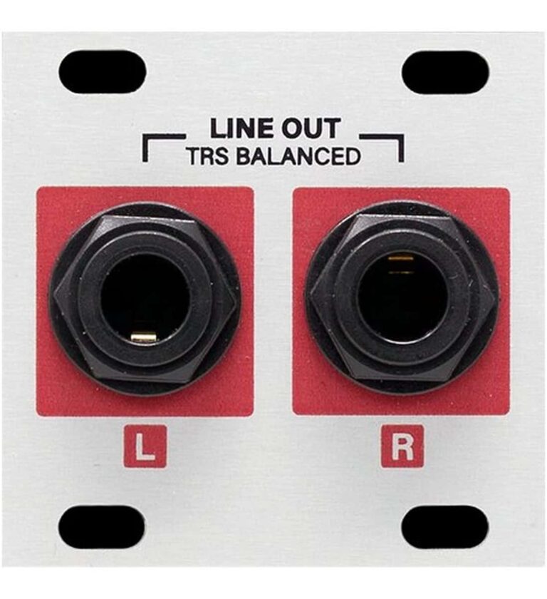 Intellijel 1U Stereo Line Out JACKS