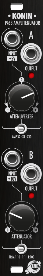 XAOC DEVICES KONIN Black