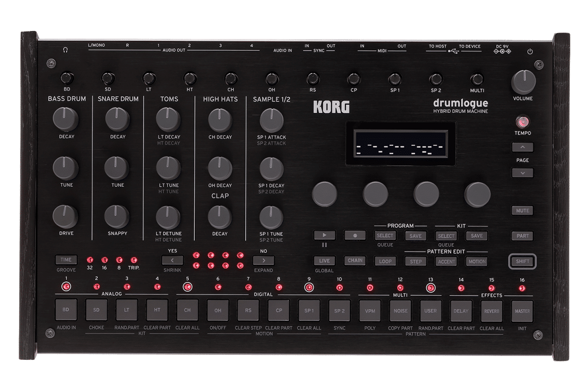 Korg Drumlogue hybride : l