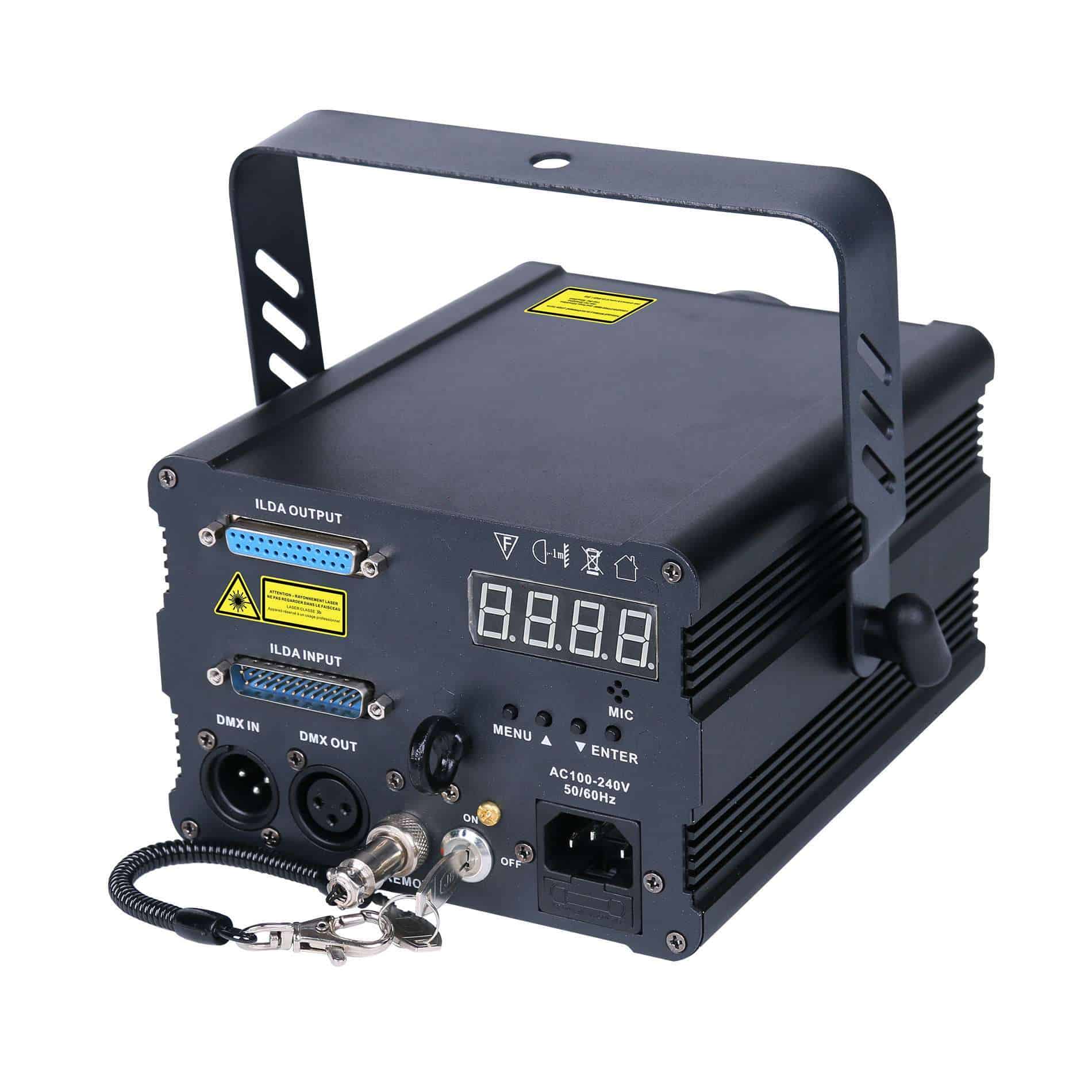 Saturne 500 RGB v2 Laser à animations Rouge, Vert, Bleu – Image 3