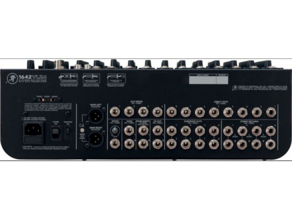 MACKIE 1642VLZ4 table de mixage 16 canaux – Image 4