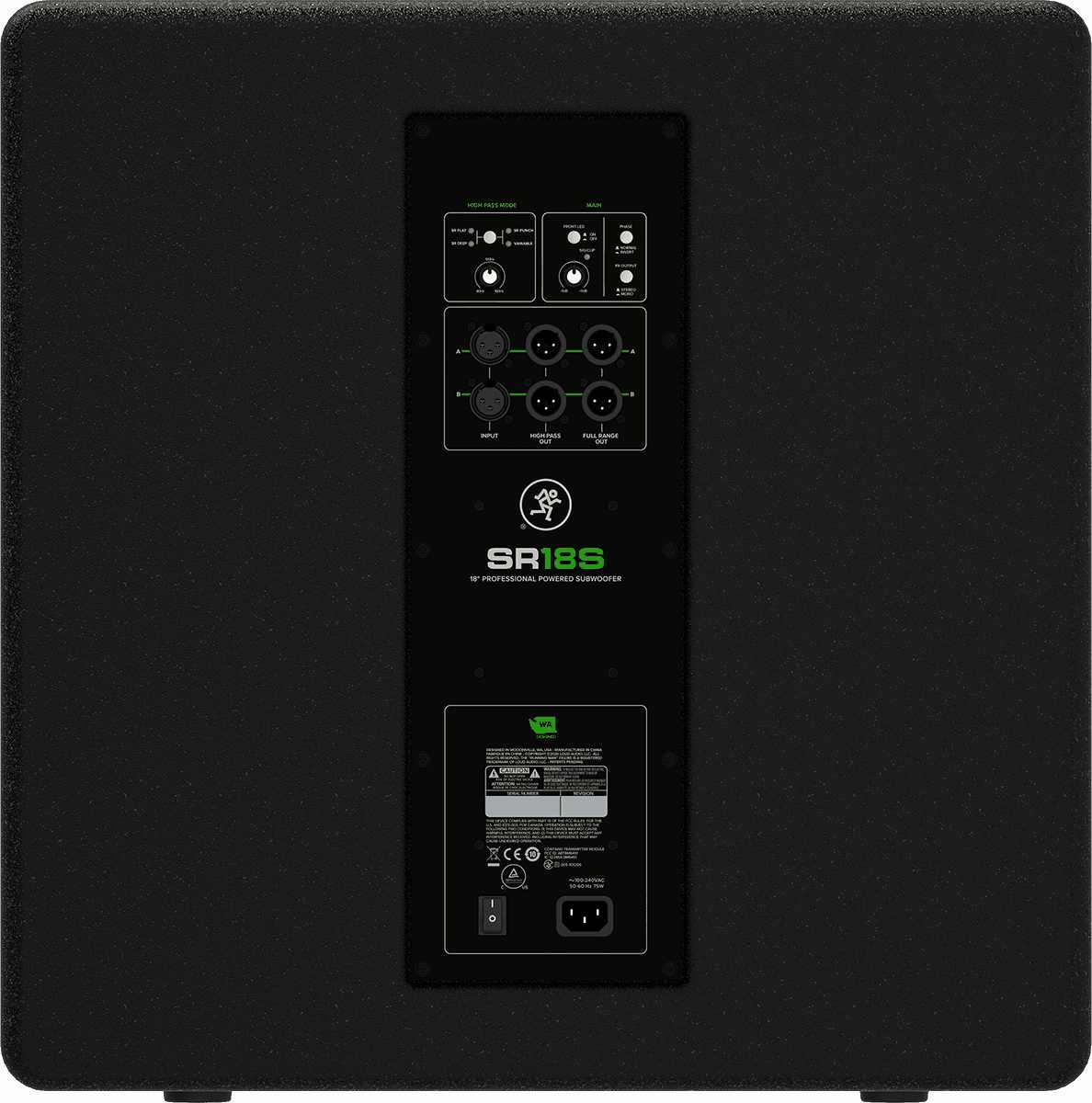 MACKIE SR18S – Image 2