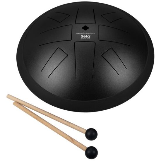 Melody Tongue Drum 10“ A Hirajōshi Black SE 370 – Image 1