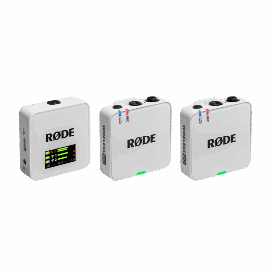 RODE WIRELESS GO (GEN 3) Blanc – Image 1