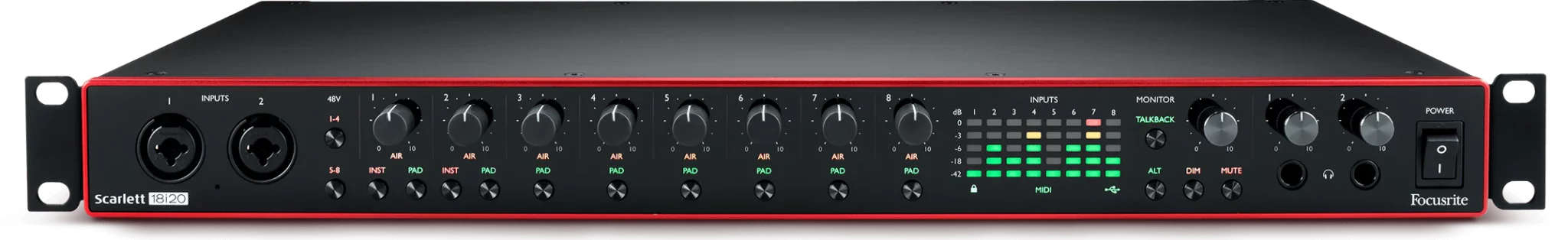 Focusrite sacrlett 18i20 4th Generation – Image 1