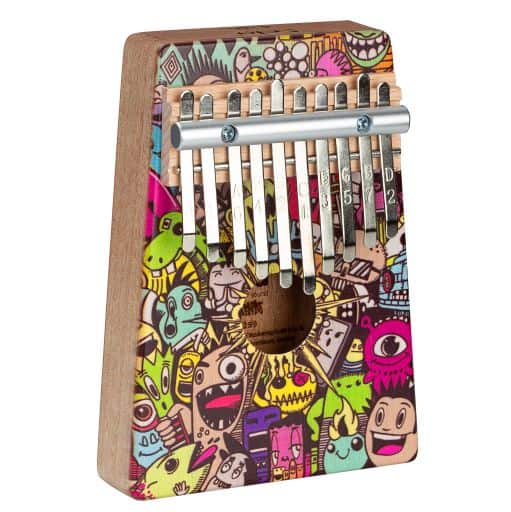 SELA Kalimba 10 notes Art Series Little Monster