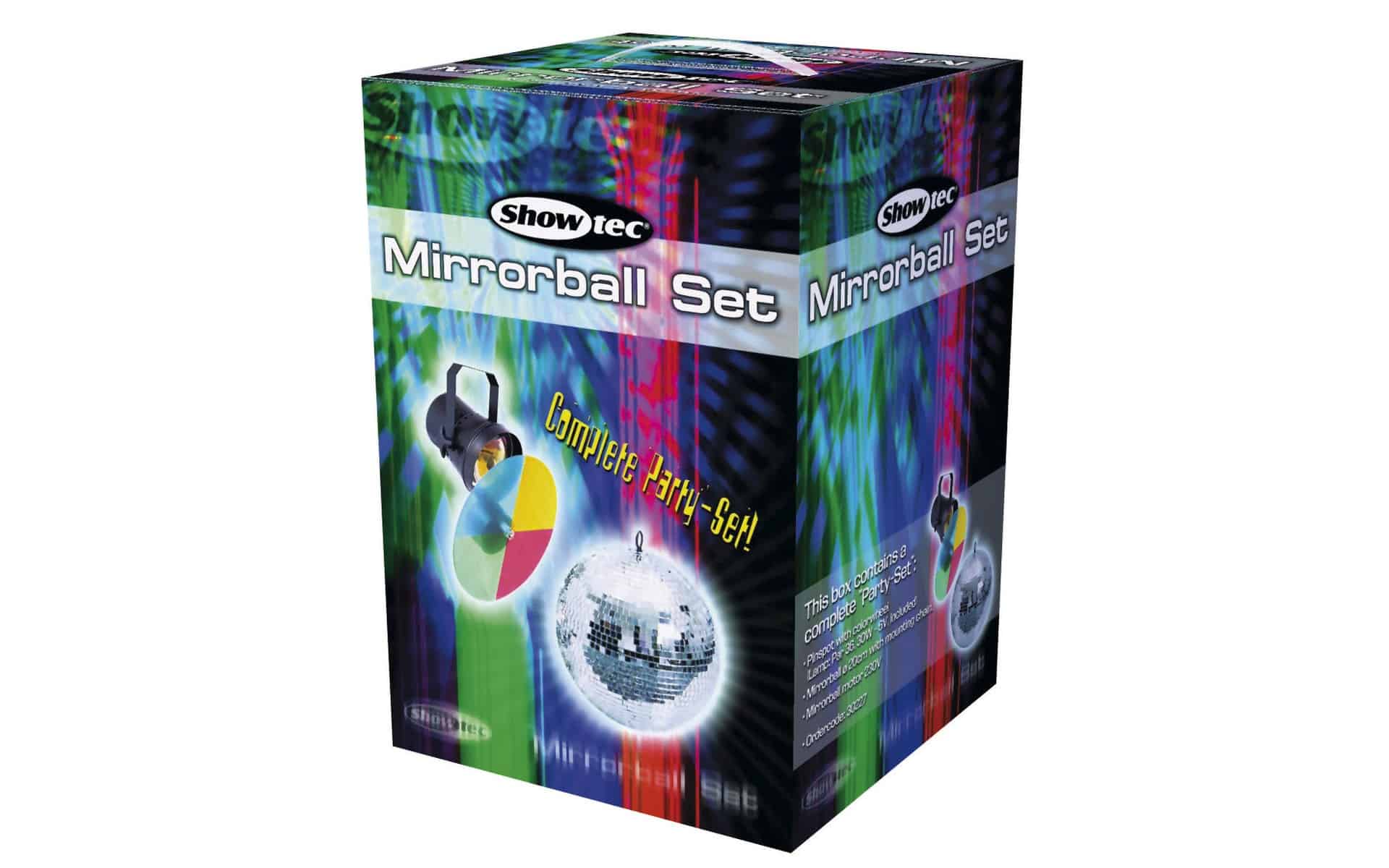 SHOWTEC Kit boule à facettes 30 cm. – Image 2