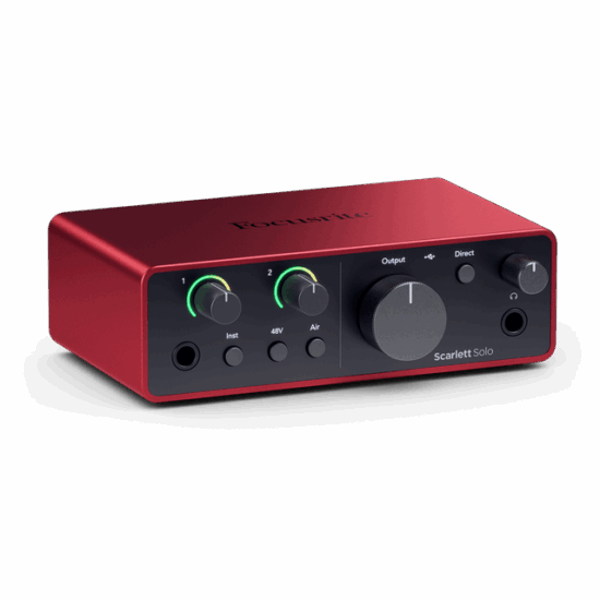 FOCUSRITE SCARLETT Solo 4th Gen – Image 1