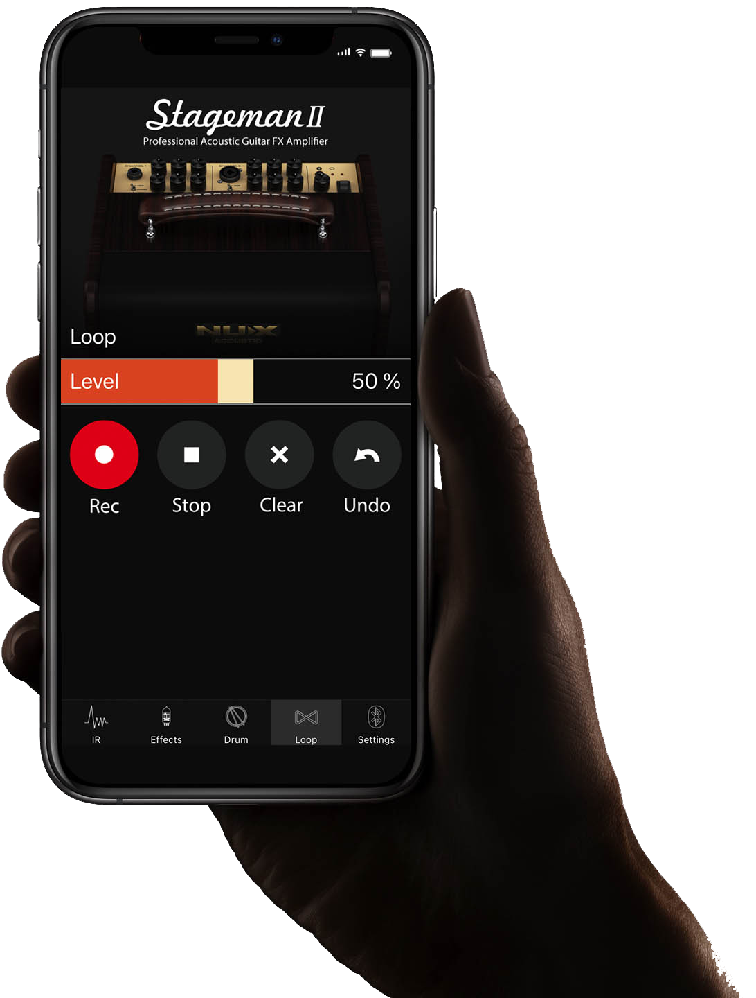 Stageman II Acoustic Guitar Amp 80 Watts sur batterie AC-80 – Image 4