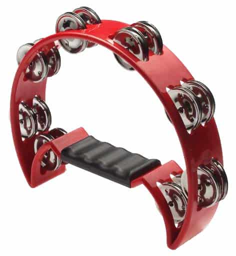 STAGG Tambourine Half Moon Rouge – Image 2