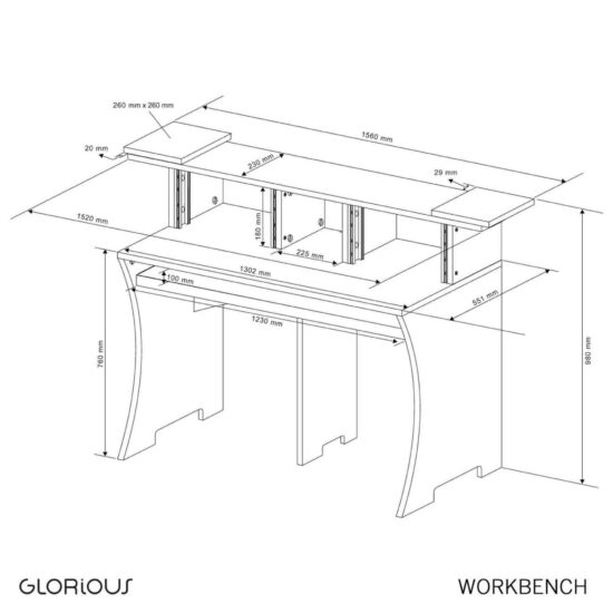 GLORIOUS Workbench Driftwood – Image 5