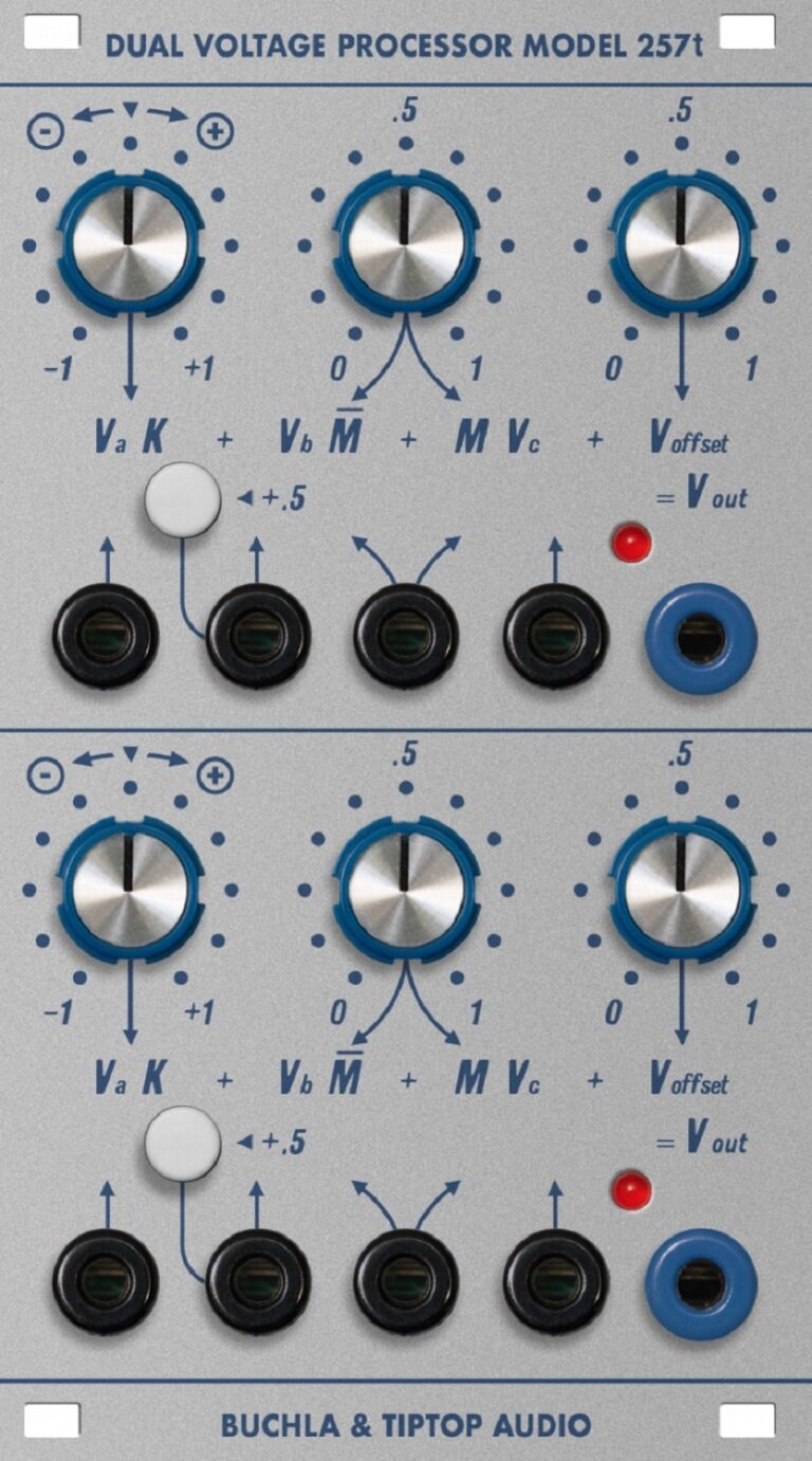 TipTop BUCHLA Dual Voltage Processor Model 257t