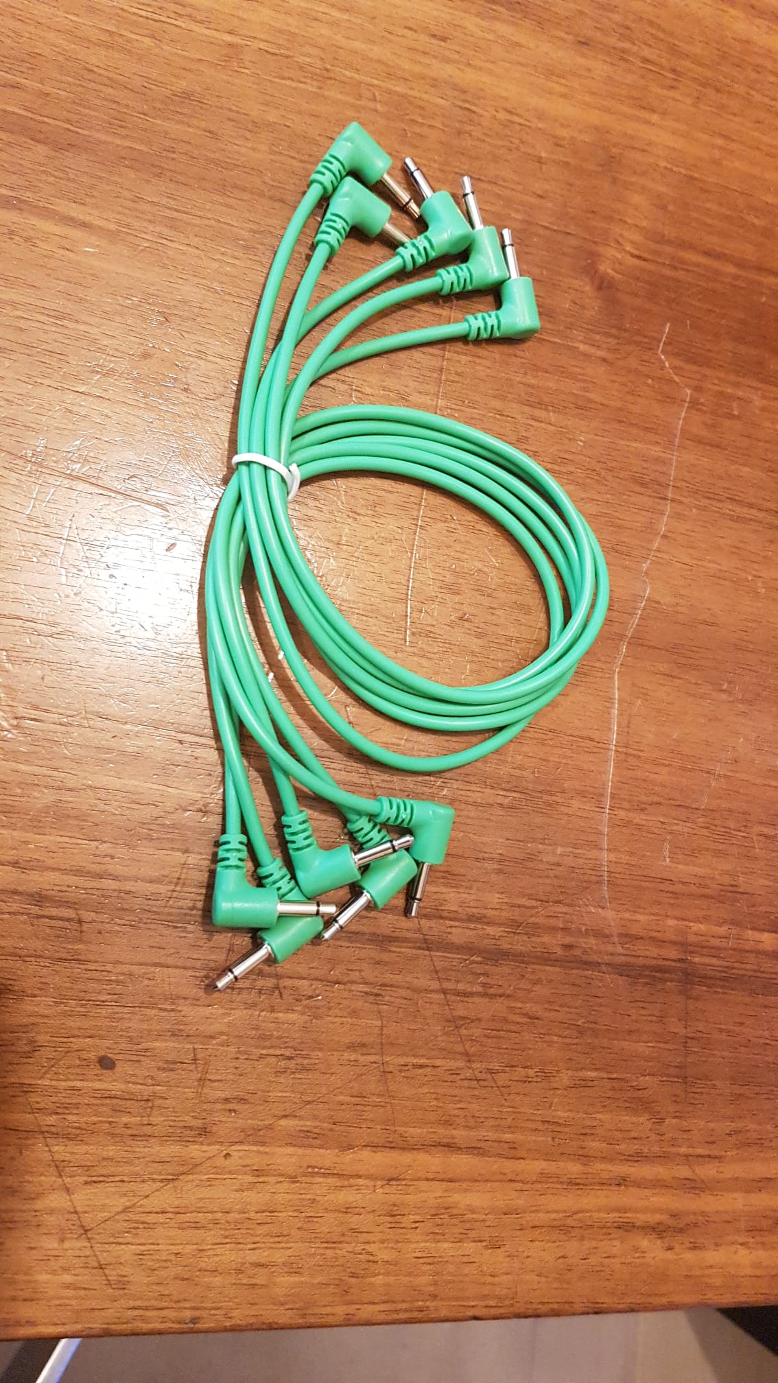 TopKabl patch 40 cm Coudé Vert (5 pièces) – Image 1