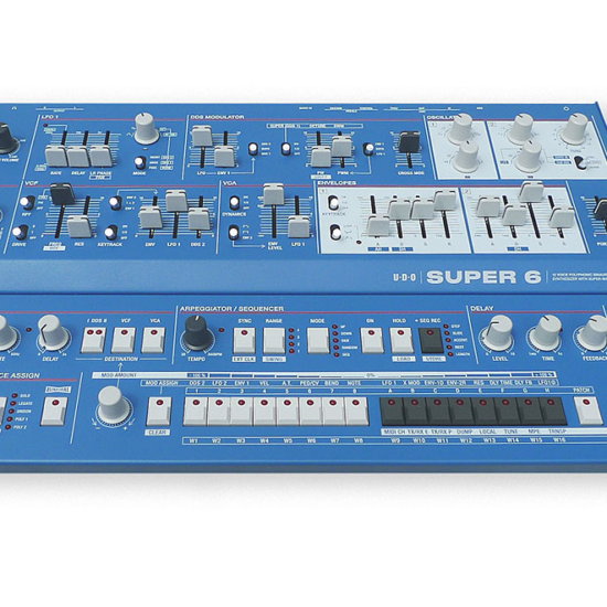 UDO Audio Super 6 Desktop Blue SE – Image 1