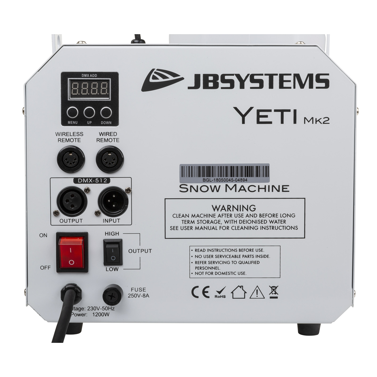JB SYSTEMS YETI MK2 – Image 3